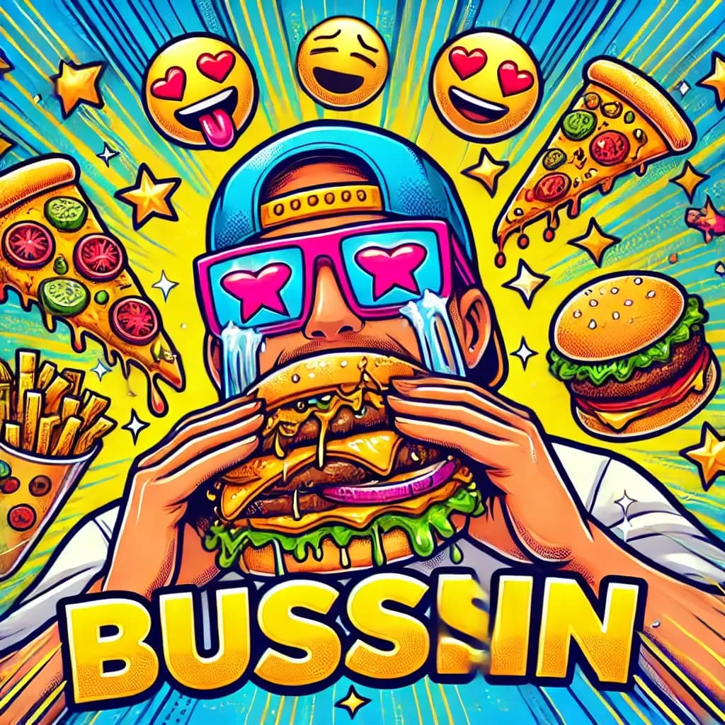 Visual representation of bussin