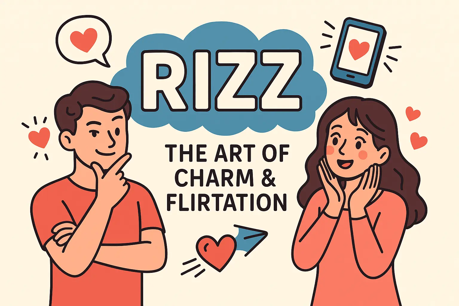 Person with charismatic energy representing rizz